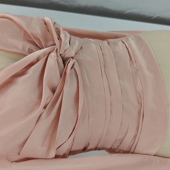 Express Satin Twist Blouse Top Pink M coquette girl preppy party parisian - Picture 5 of 10